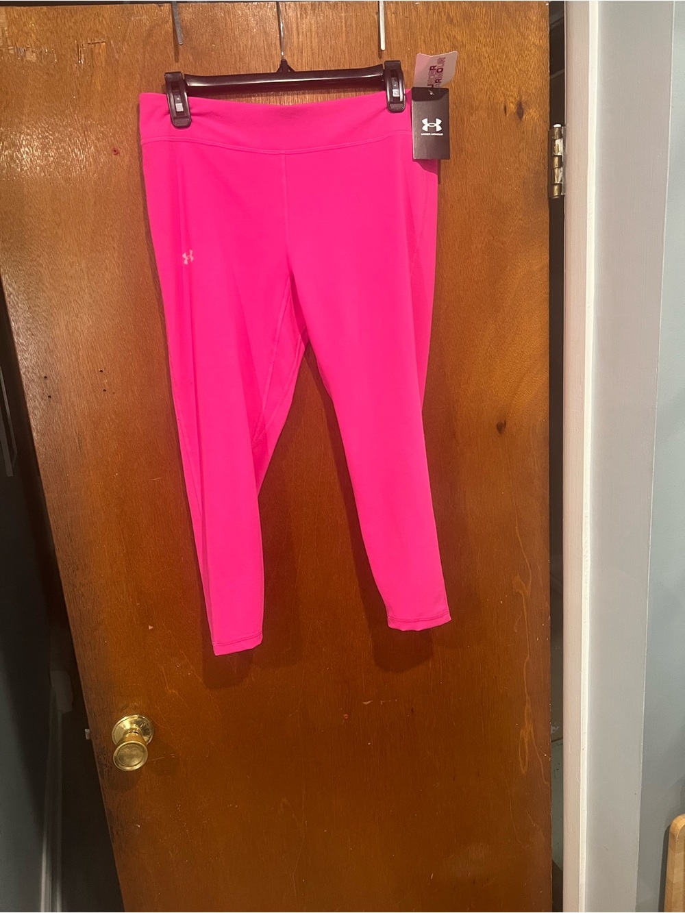 Under Armour Hot Pink Girls' Performance Leggings